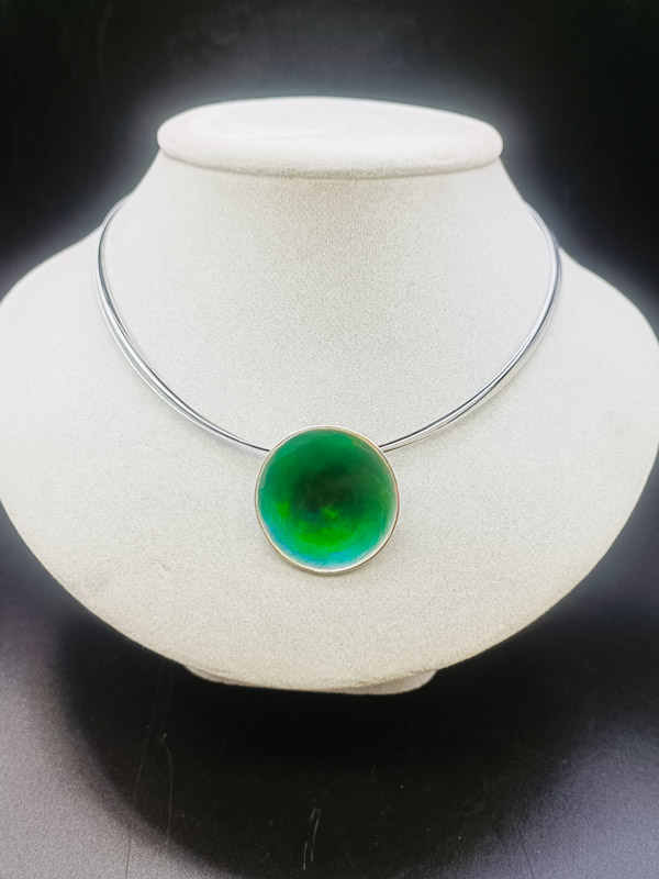 Collaret Esmalt Verd